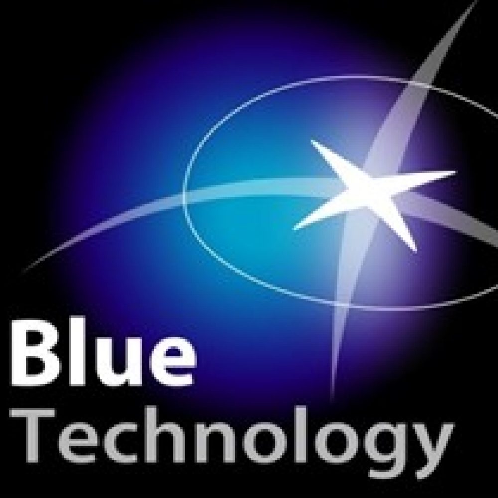 Blue Technology Icon